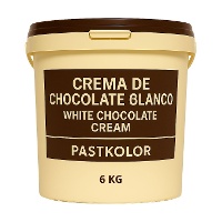 Crema de chocolate blanco de 6 kg - Pastkolor