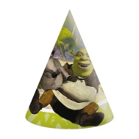 Sombreros de Shrek - 6 unidades