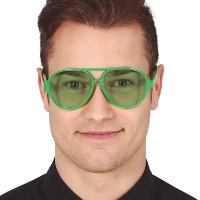 Gafas modelo aviador con montura y cristales de colores