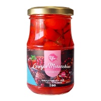 Cerezas Maraschino rojas con tallo de 225 gr - Pastkolor