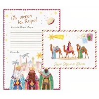 Carta y sobre para Reyes Magos