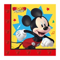 Servilletas de Mickey Mouse - 20 unidades