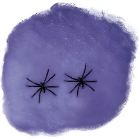 Telaraña de 20 gr de colores con arañas