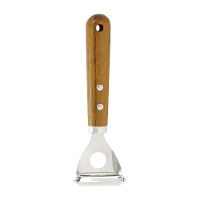Pelador de 18 cm de verduras con mango de acacia