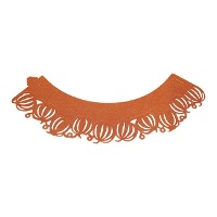 Wrappers para cupcakes de calabaza - PME - 12 unidades