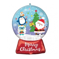 Globo de bola de nieve de Navidad de 50 x 68 cm - Anagram
