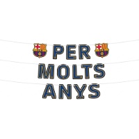 Guirnalda de FC Barcelona Per Molts Anys