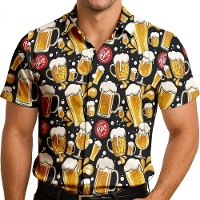 Camisa disfraz de Cerveza para hombre