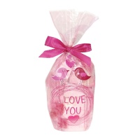 Bolsa de nubes y gominolas de corazones surtidas de 100 gr