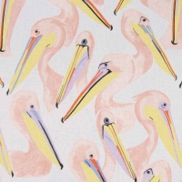 Tela canvas slim de algodón Pelicans - Katia
