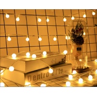 Guirnalda con luces con forma de bombilla de 20 leds - 3 metros