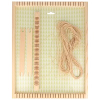 Kit para telar rectangular de 30 x 29 cm - Artemio