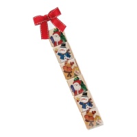 Chocolatinas de Navidad Christmas joy en estuche de 6 surtidas - 1 unidad