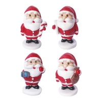 Figuras para roscón de Papá Noel de 3 cm - Dekora - 50 unidades
