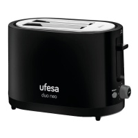 Tostador 2 ranuras pan de molde - Ufesa TT7485