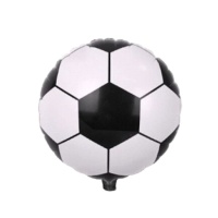 Globo redondo de balón de fútbol de 45 cm - Amber