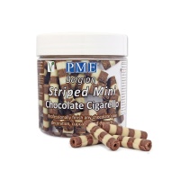 Cigarrillos de chocolate blanco y negro de 100 gr - PME