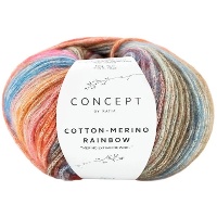 Cotton Merino Rainbow de 50 gr - Katia