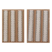 Pegatinas de cadena de perlas de 14,5 cm - 3 unidades