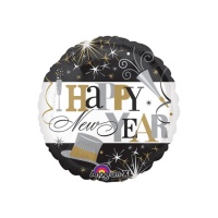 Globo redondo de Happy New Year de 45 cm - Anagram