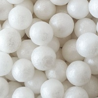 Sprinkles de perlas de 7 mm blancas - Azucren - 900 gr