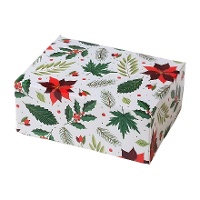 Caja para dulces de flor de Pascua de 18 x 13,5 x 7,5 cm - Decora