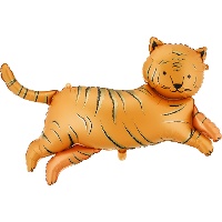 Globo de tigre de 104 x 81 cm