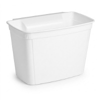 Cubo de basura de 4 L para puerta con soporte