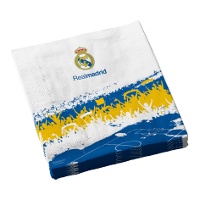 Servilletas de Real Madrid aficion - 12 unidades