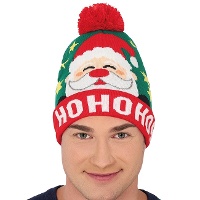 Gorro navideño de Papá Noel