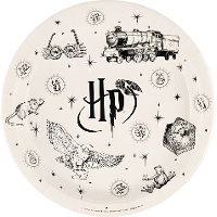 Platos de Harry Potter de 23 cm - 6 unidades