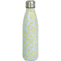 Botella de 0,5 L con estampado de plátanos
