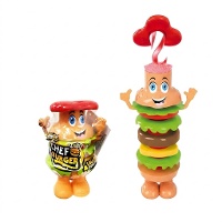Hamburguesa Chef con caramelo y polvos de sabores surtidos - 1 unidad