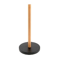 Portarollos de madera y metal - 1 unidad