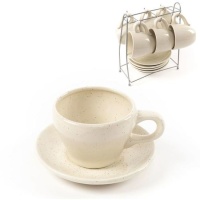 Taza de café de 100 ml crema - 6 servicios