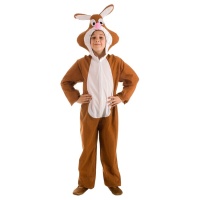 Disfraz de conejo marrón infantil