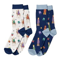 Calcetines de Reyes Magos - 1 par