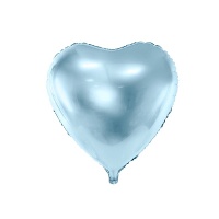 Globo de corazón de colores de 45 cm - PartyDeco - 1 unidad