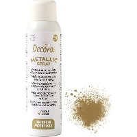 Spray comestible efecto metalizado de colores de 150 ml - Decora