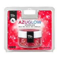 Purpurina comestible en escamas Azuglow de 3 gr - Azucren