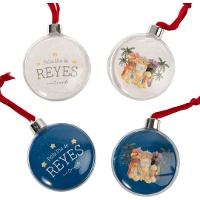 Bola portafotos de Reyes Magos - 1 unidad