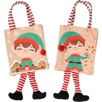 Bolsa regalo de 19 x 15 x 5 cm de Elfo - 1 unidad