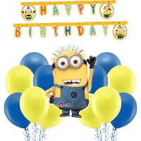 Pack de decoración para fiesta de Minions - 22 piezas