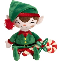Peluche de Elfo navideño de 25 cm