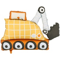 Globo de excavadora de 93 x 68 cm