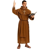 Disfraz de fraile para hombre