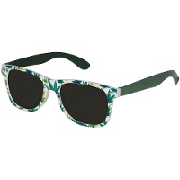 Gafas de hojas de marihuana