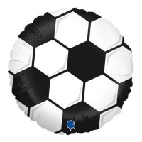 Globos de balón de fútbol de 18 cm - 10 unidades