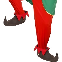 Zapatos de elfo marrones para adulto