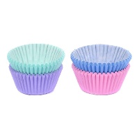 Cápsulas para cupcakes de 3,1 cm cuatro colores - House of Marie - 100 unidades